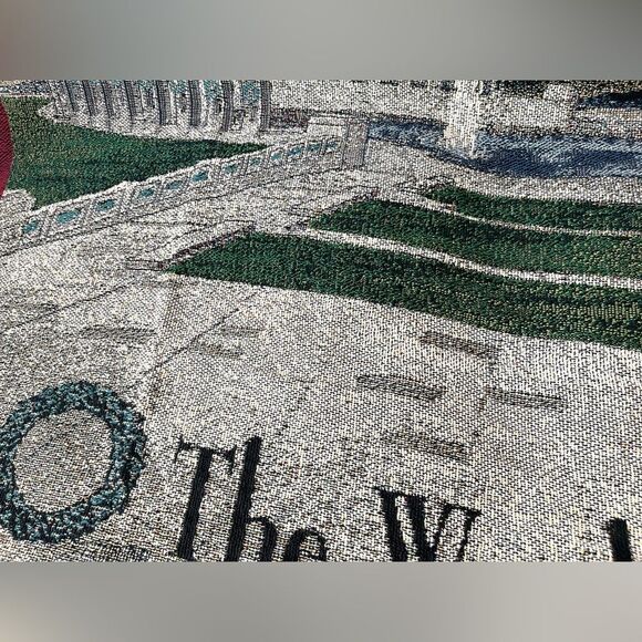 Pure Country Weavers World War II Memorial Tapestry Blanket Throw Made in USA - Picture 4 of 10